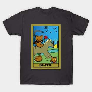 TAROT CARDS | DEATH. | CAT T-Shirt
